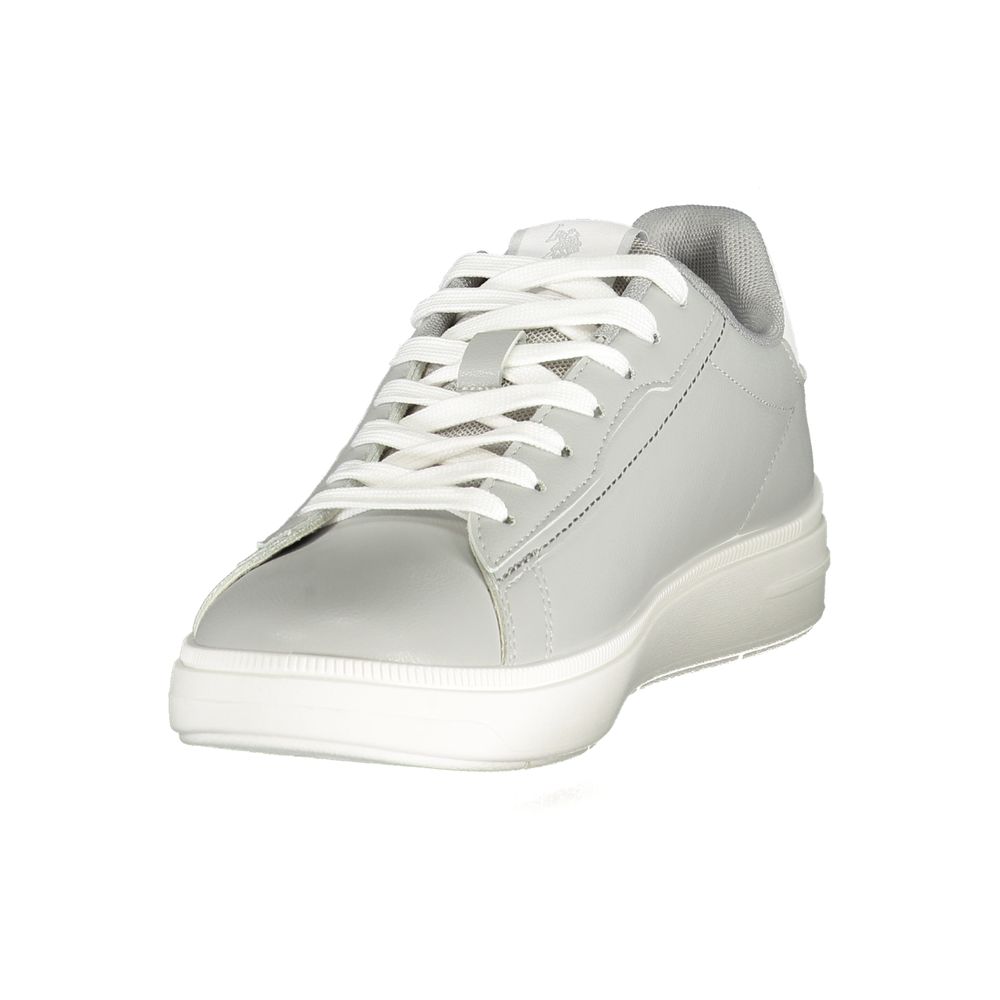 U.S. POLO ASSN. Grauer Herren-Sneaker aus Polyester
