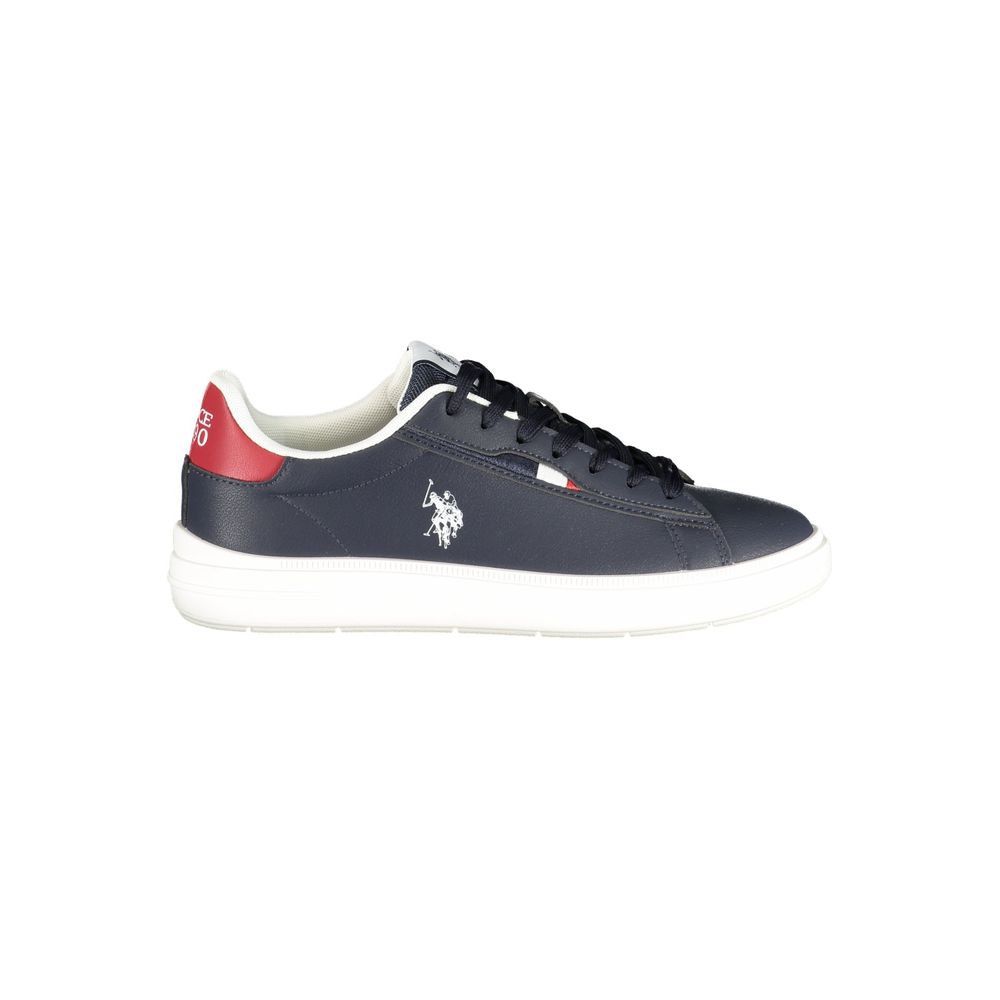 U.S. POLO ASSN. Blauer Herren-Sneaker aus Polyester