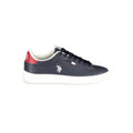 U.S. POLO ASSN. Blauer Herren-Sneaker aus Polyester