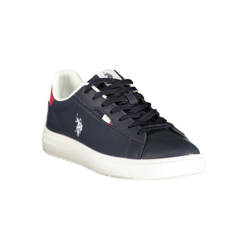 U.S. POLO ASSN. Blauer Herren-Sneaker aus Polyester