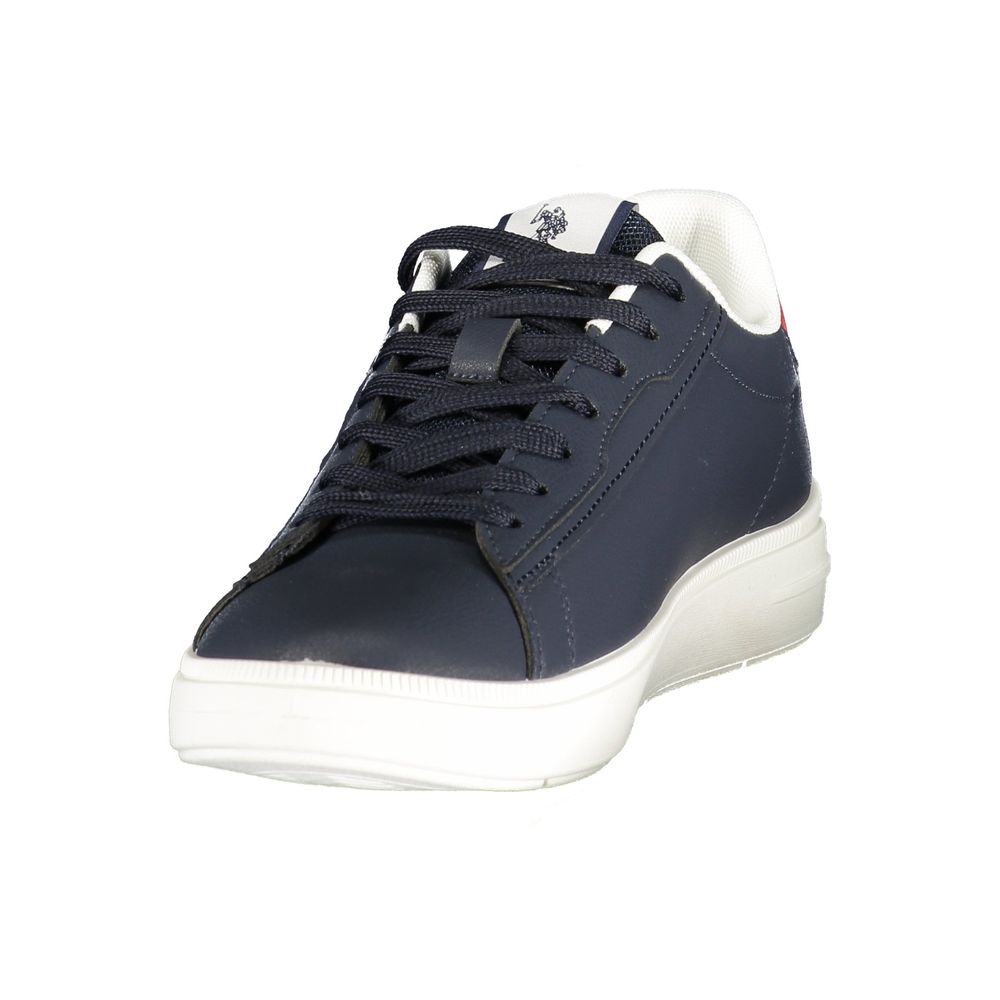 U.S. POLO ASSN. Blauer Herren-Sneaker aus Polyester