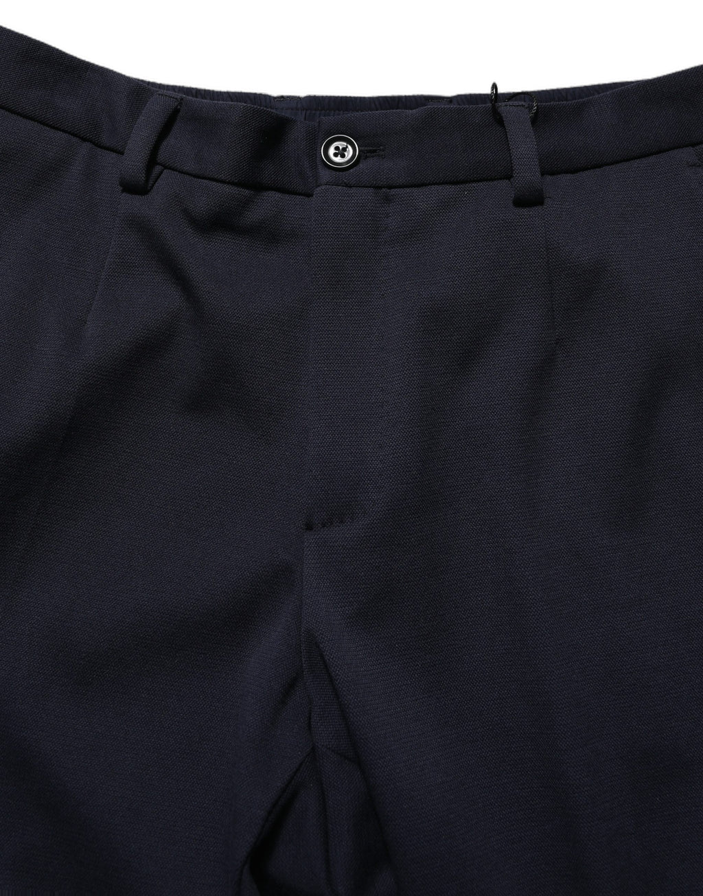 Dolce & Gabbana Schwarze Baumwollhose mit schmal zulaufendem Bein