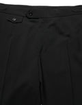 Dolce & Gabbana Schwarze Herren-Anzughose mit schmal zulaufendem Bein