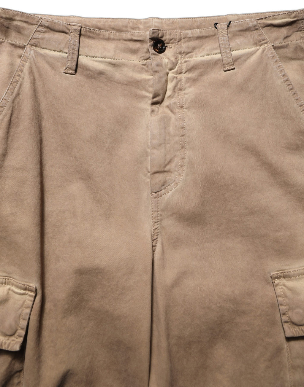 Dolce & Gabbana Braune Cargohose mit geradem Bein und mittlerer Leibhöhe