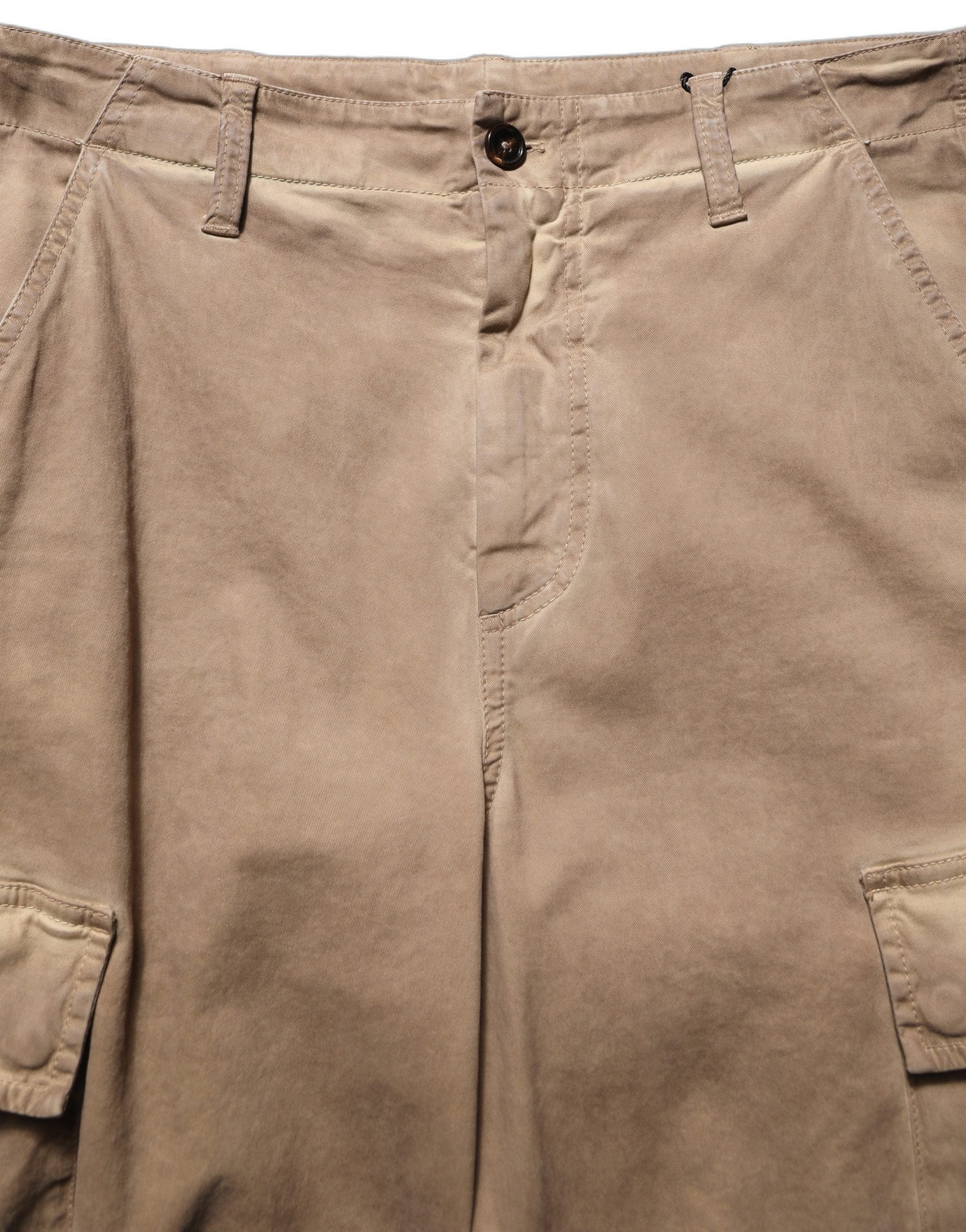 Dolce & Gabbana Braune Cargohose mit geradem Bein und mittlerer Leibhöhe