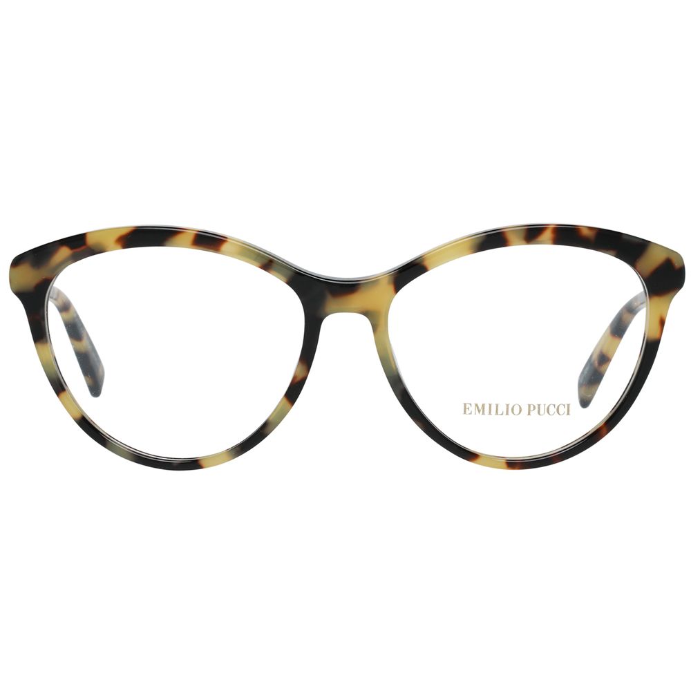 Emilio Pucci Braune Metallbrille (Fassung)