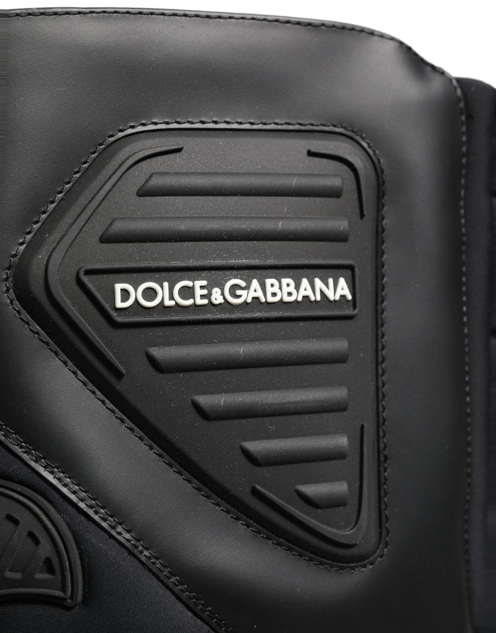 Dolce & Gabbana Schwarze Leder Biker Stiefel Knöchelhoch Herren Schuhe