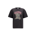 Ganni Schwarzer Baumwoll-Sweatshirt