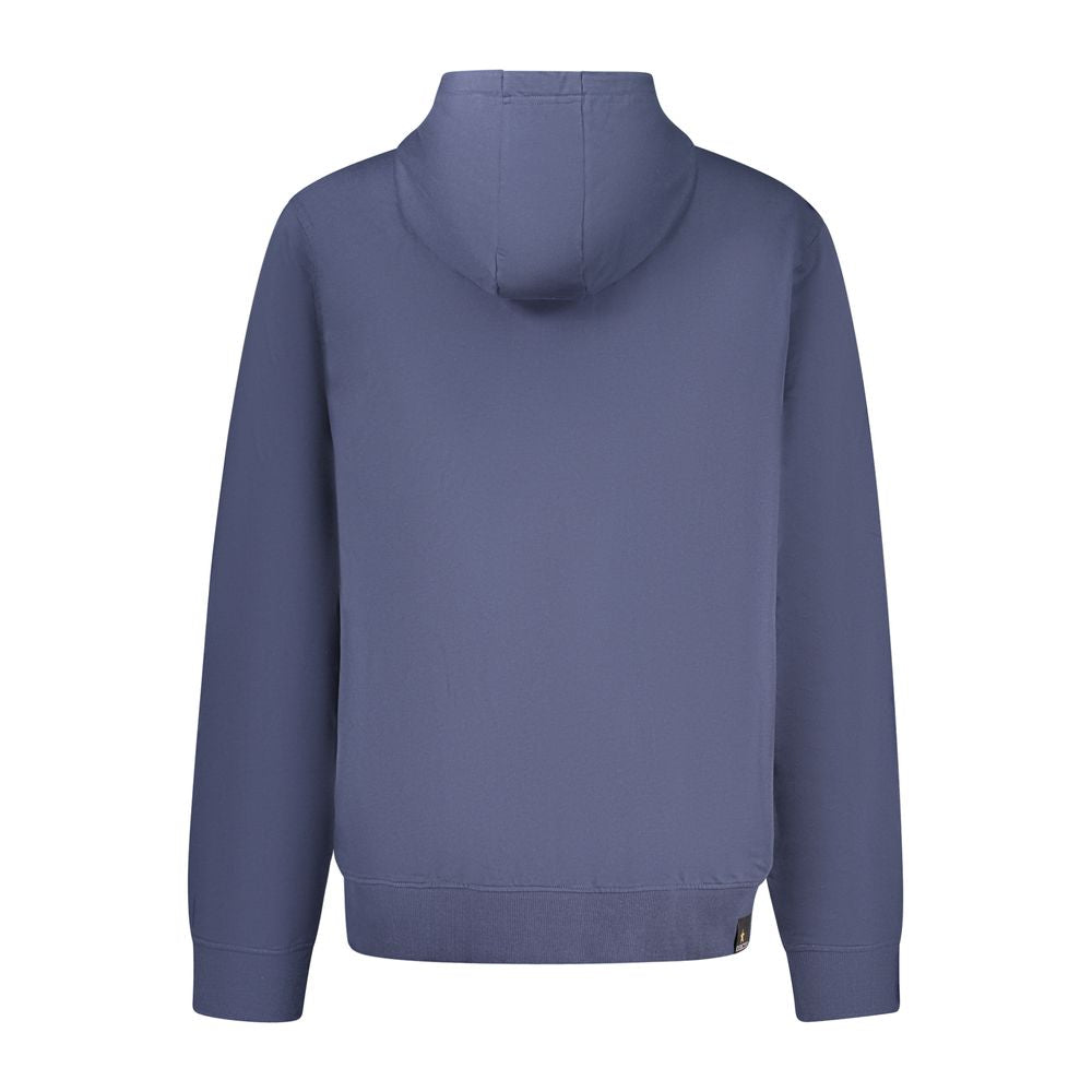 Accademia Militare Blauer Baumwoll-Kapuzenpullover für Herren