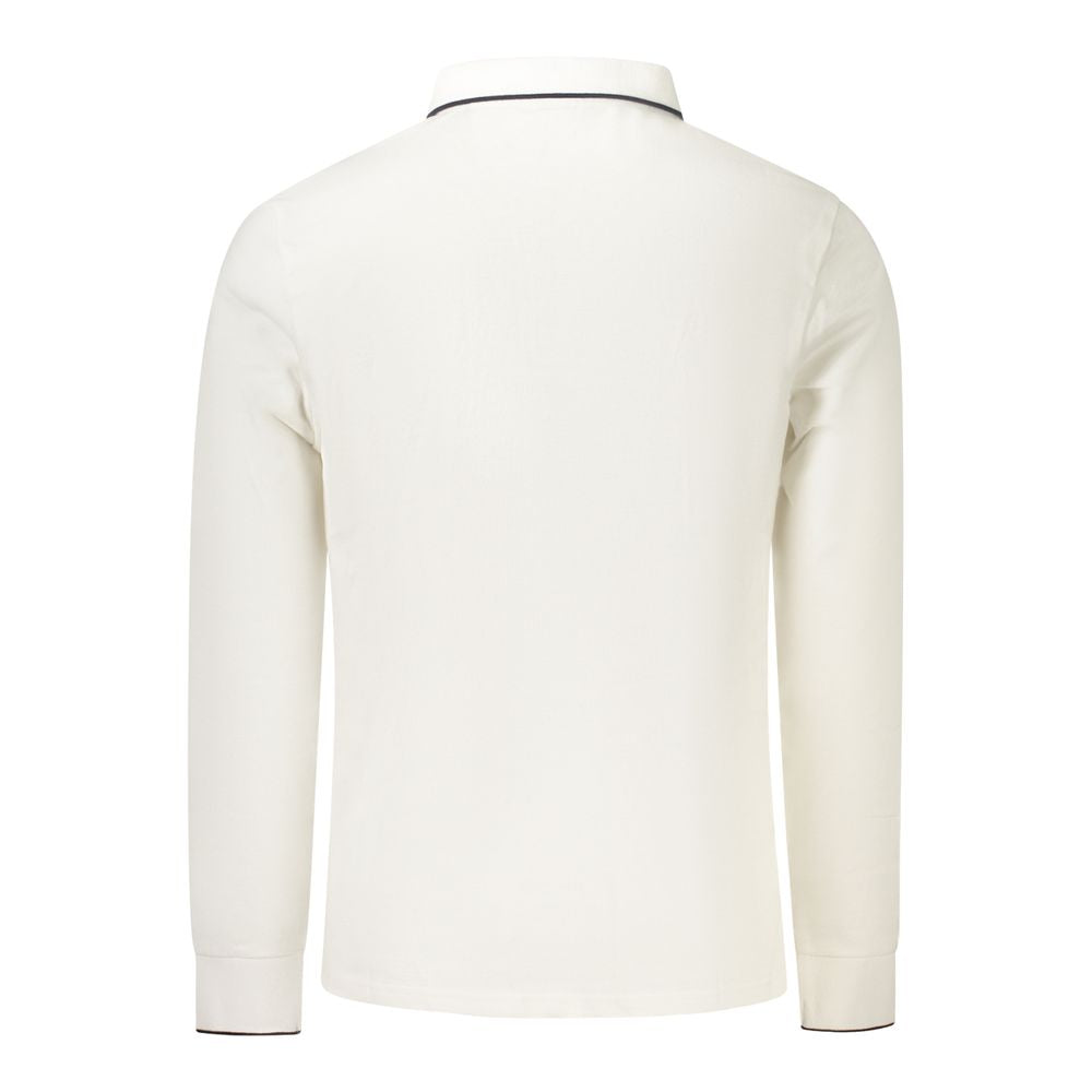 North Sails Baumwoll-Poloshirt in Weiß