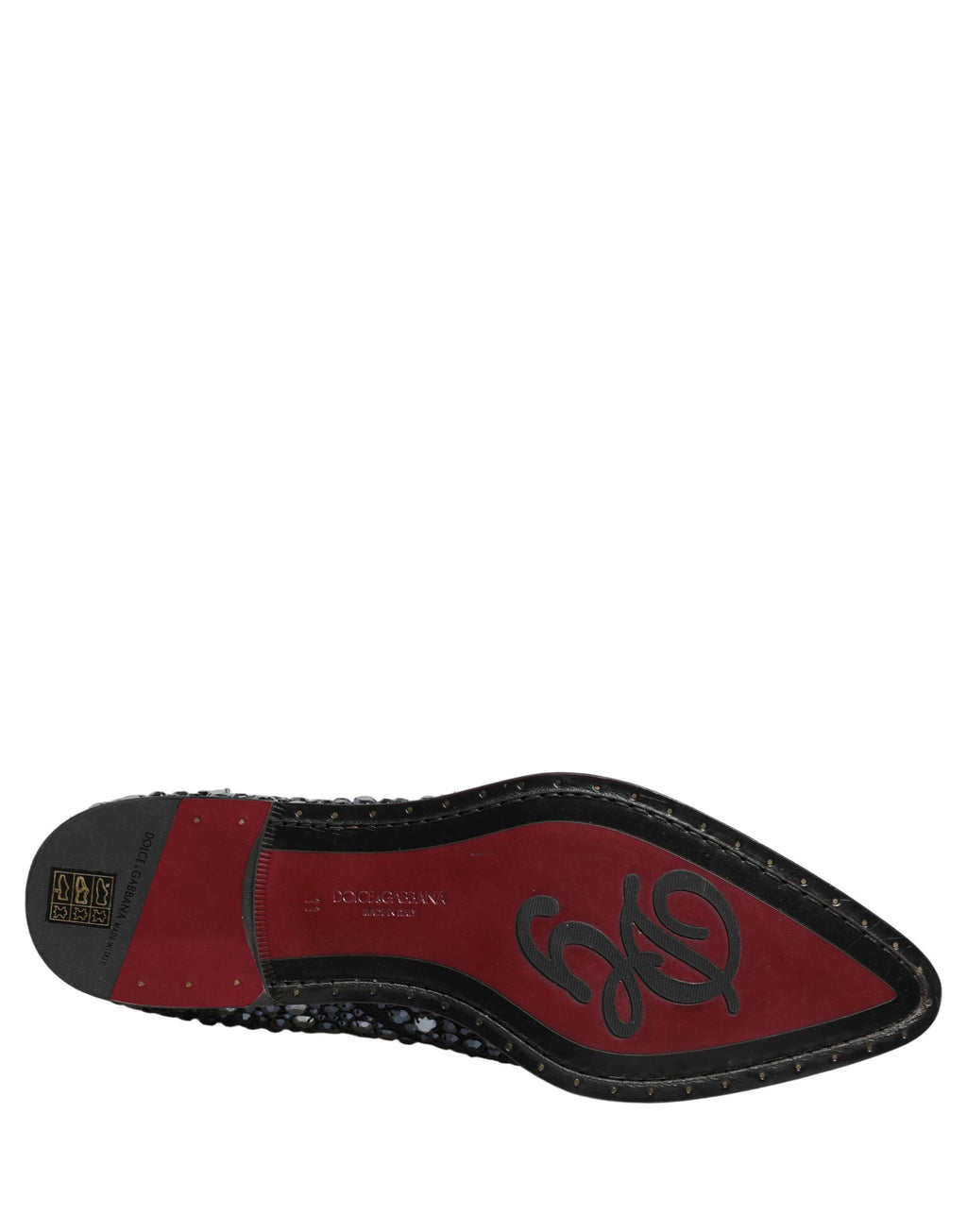 Dolce & Gabbana Schwarze Chelsea Ankle Boots mit Verzierungen