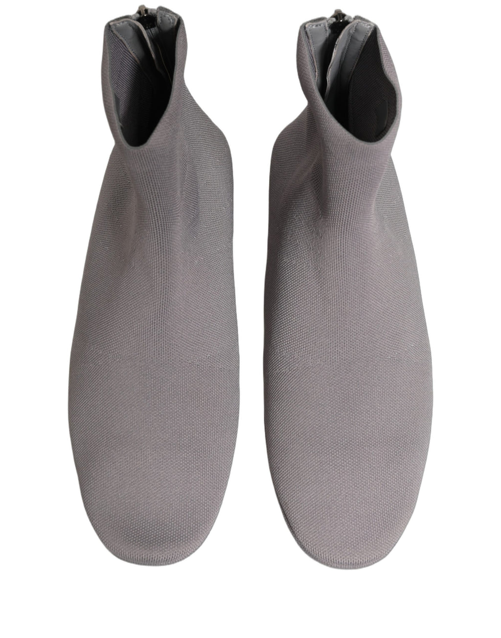 Dolce & Gabbana Graue Stretch-Mesh-Ankle-Boots für Herren