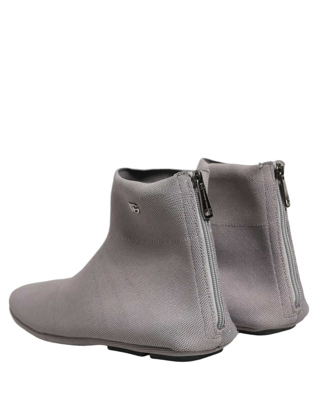 Dolce & Gabbana Graue Stretch-Mesh-Ankle-Boots für Herren