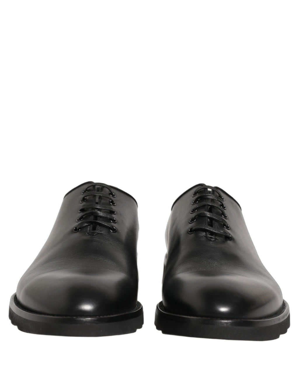 Dolce & Gabbana Schwarze Leder Oxford Businessschuhe für Herren