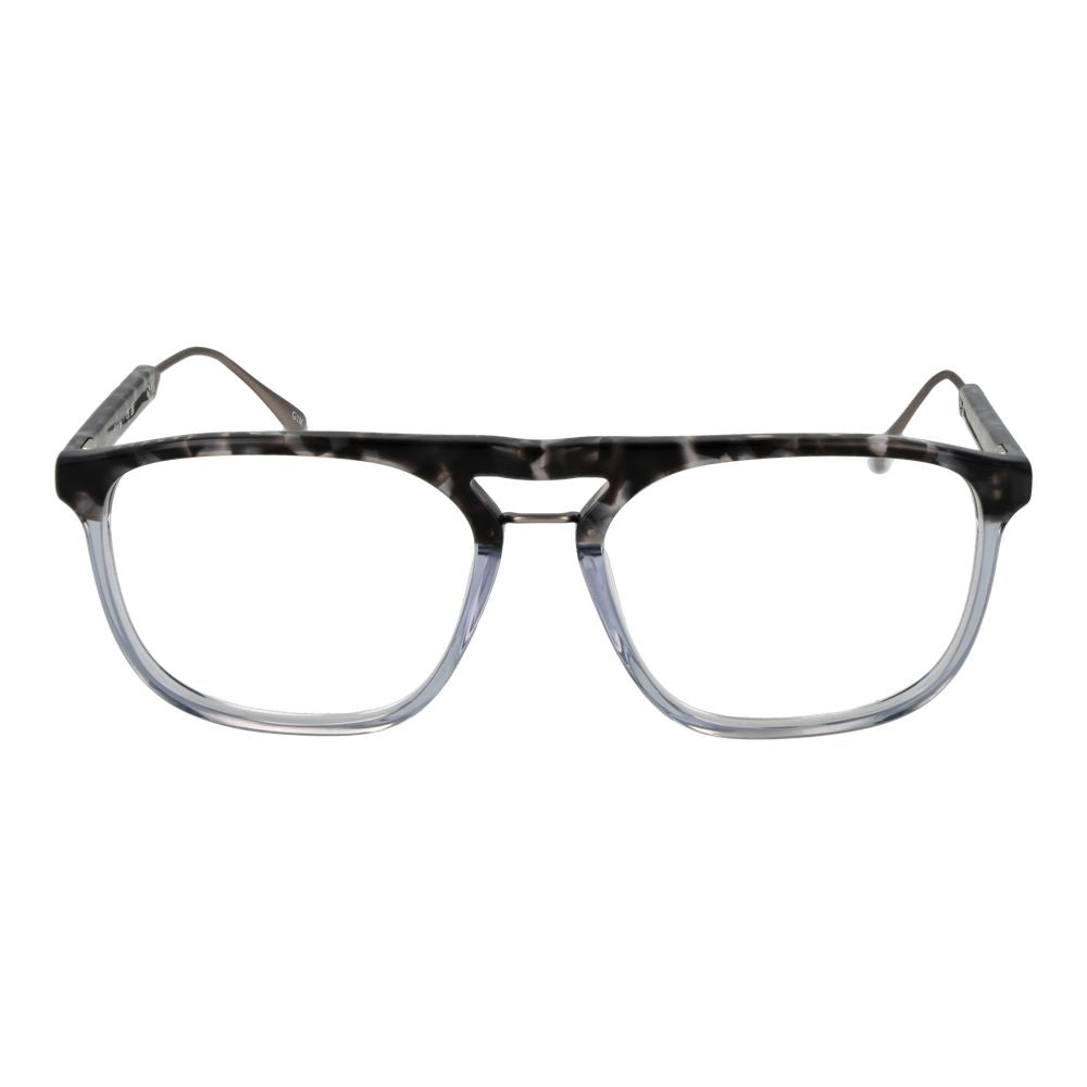 Sandro Grau-Transparente Brillengestelle aus Acetat und Metall