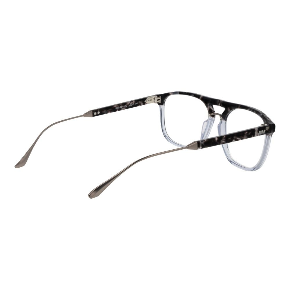 Sandro Grau-Transparente Brillengestelle aus Acetat und Metall