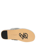 Dolce & Gabbana Sandalen mit Seil-Detail aus Silber