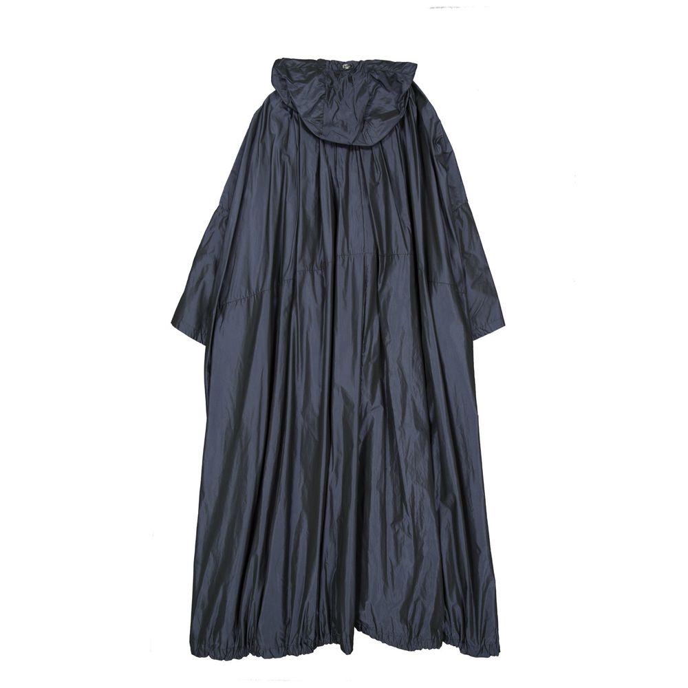 Herno Blauer Polyester-Mantel