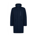 Herno Blauer Polyester-Mantel