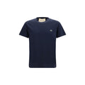 Valentino Blaues Baumwoll-T-Shirt