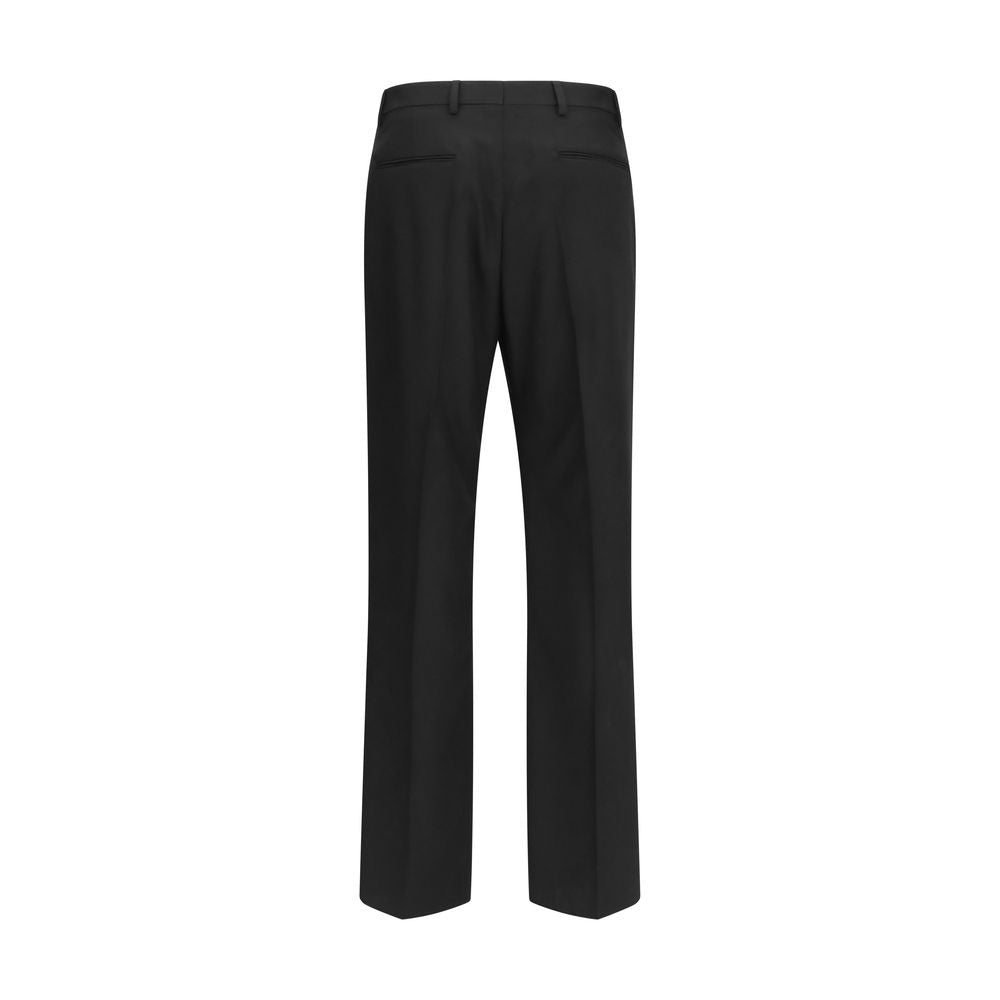 Valentino Schwarze Wollhose Oves Aries