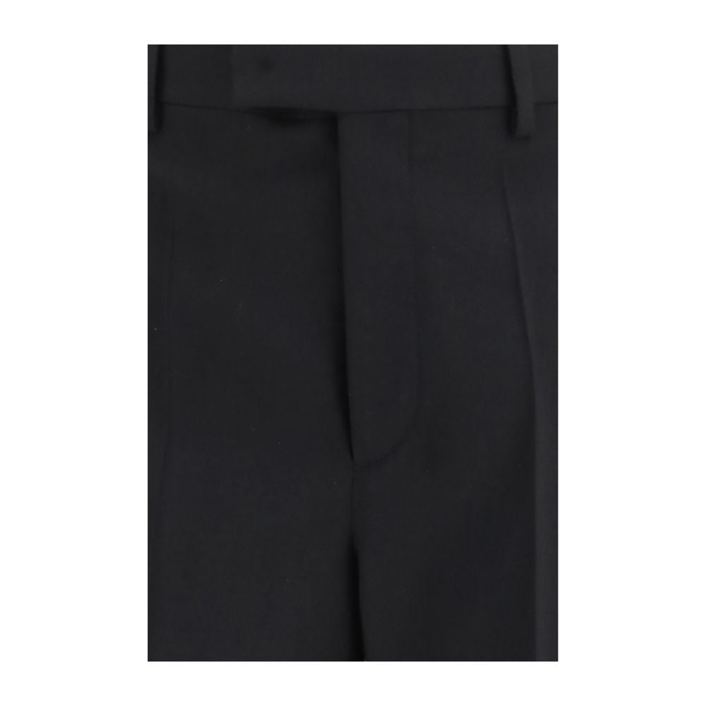 Valentino Schwarze Wollhose Oves Aries