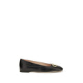 Valentino Garavani Schwarze Ballerinas aus Kalbsleder Bos Taurus