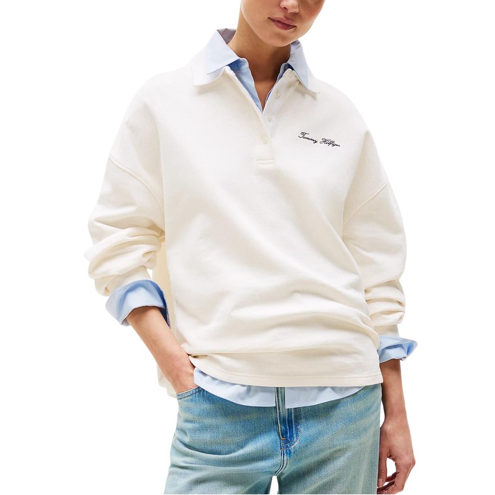 Tommy Hilfiger Beige Polyamid-Sweatshirt