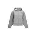 Ganni Grauer Baumwollpullover