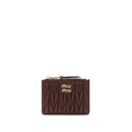 Miu Miu Bordeaux Lamm Ovis Aries Aries Geldbörse
