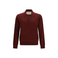Valentino Bordeaux Woll-Polohemd Oves Aries