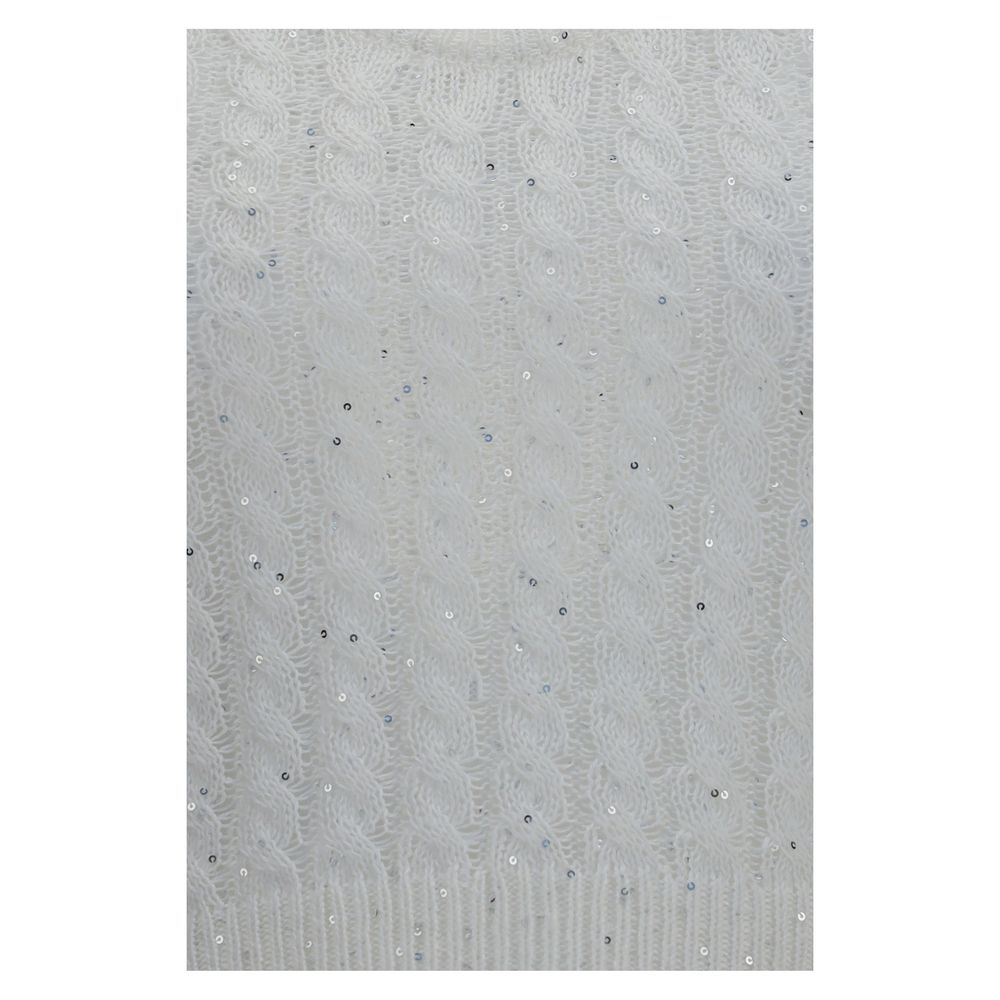 Brunello Cucinelli Weiße Leinen-Tanktops