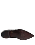 Dolce & Gabbana Schwarze Leder Herren Derby Business-Schuhe