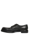 Dolce & Gabbana Schwarze Leder Schnür-Derby-Anzugschuhe für Herren