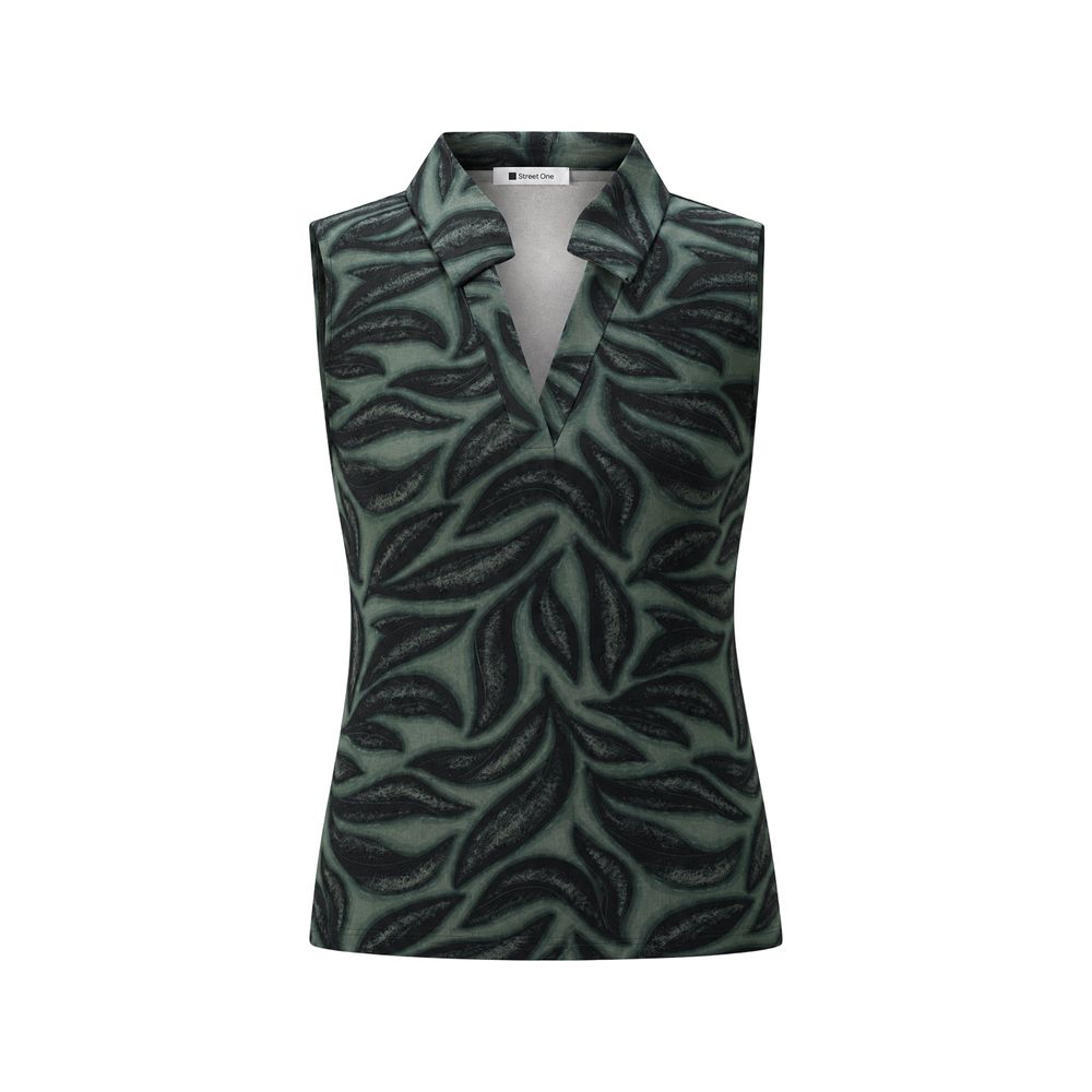 Street One Bicolor-Top aus Viskose