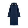 Herno Blauer Polyester-Mantel