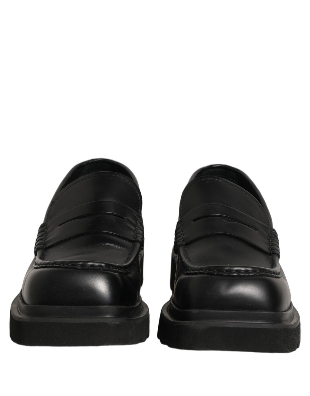 Dolce & Gabbana Schwarze Herren-Loafer aus Kalbsleder