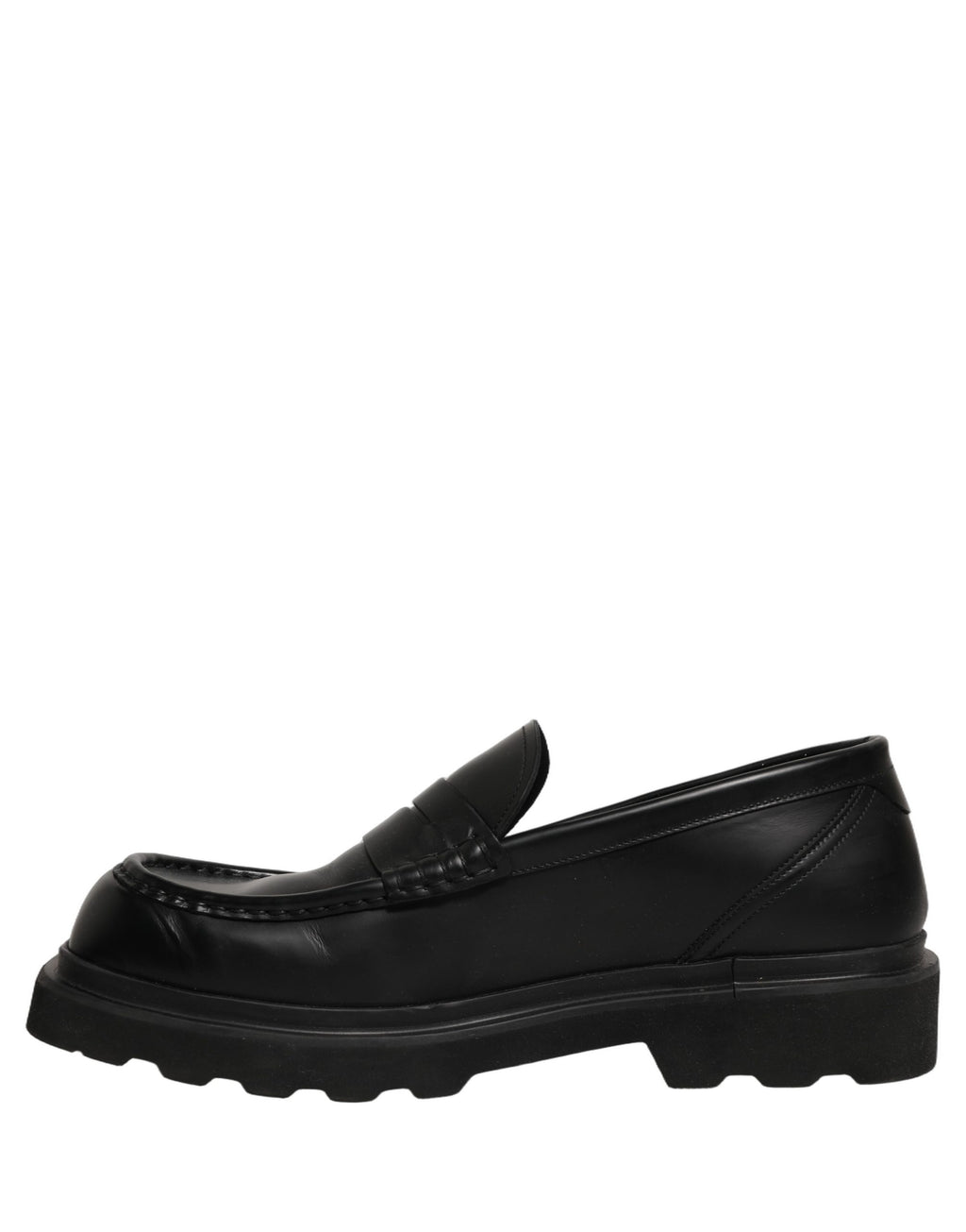 Dolce & Gabbana Schwarze Herren-Loafer aus Kalbsleder