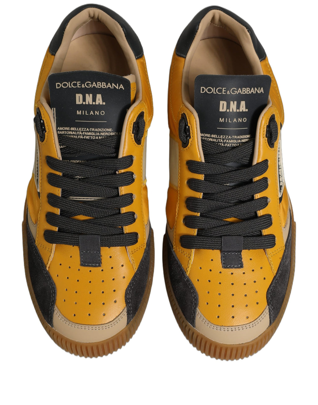 Dolce & Gabbana Mehrfarbige MIAMI Low Top Herren Sneaker