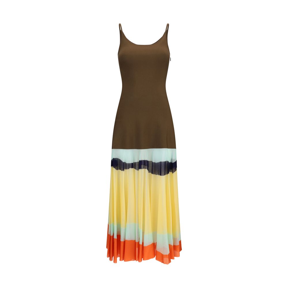 Fendi Mehrfarbiges Freizeitkleid aus Viskose