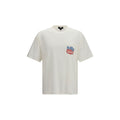 Represent Weißes Baumwoll-T-Shirt
