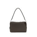 Fendi Braune Kalbsleder Bos Taurus Schultertasche