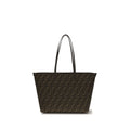 Fendi Braune Stoff-Umhängetasche