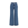 Balmain Blaue Baumwolljeans Denim