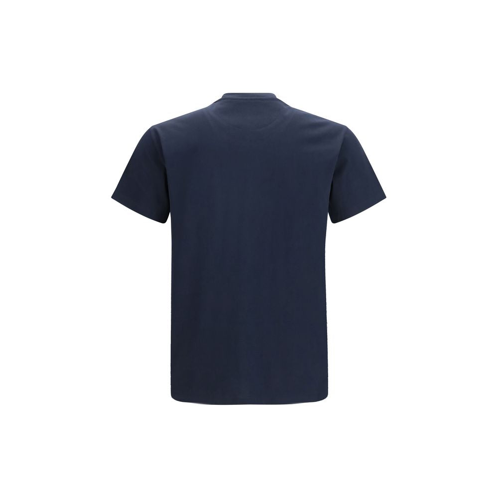 Fendi Blaues Baumwoll-T-Shirt