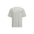 Represent Weißes Baumwoll-T-Shirt