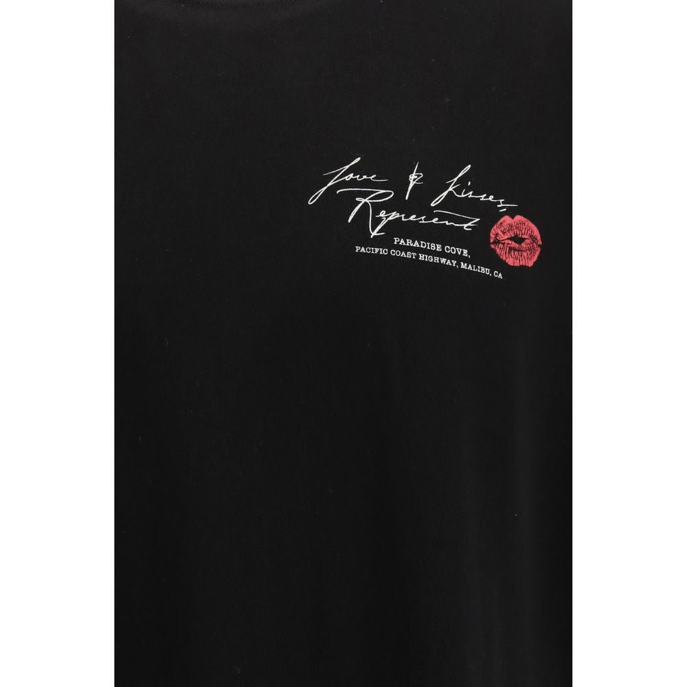 Represent Schwarzes Baumwoll-T-Shirt