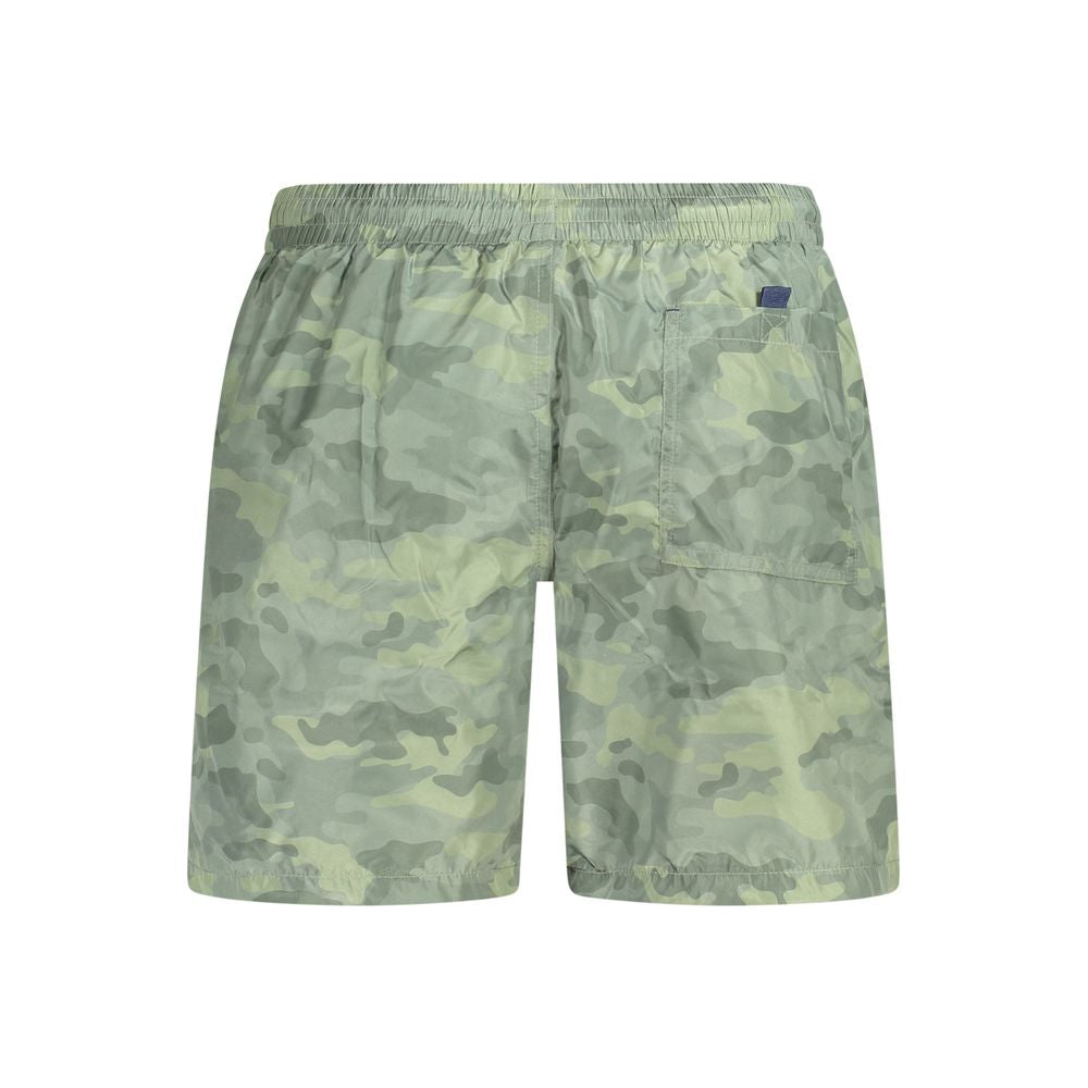 Norway 1963 Herren-Boxershorts aus Polyester in Grün