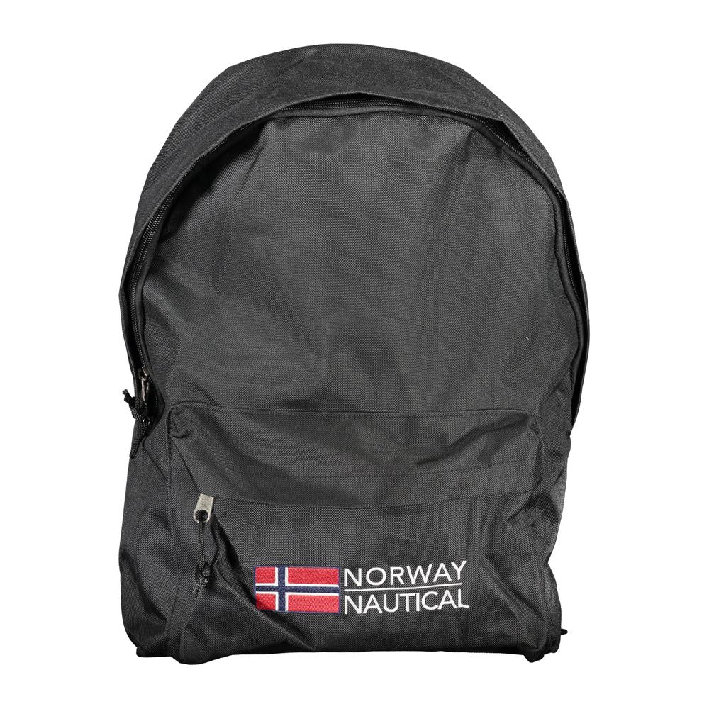 Norway 1963 Schwarzer Rucksack aus Polyester für Herren
