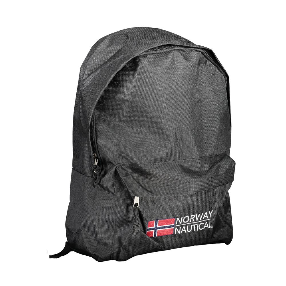 Norway 1963 Schwarzer Rucksack aus Polyester für Herren